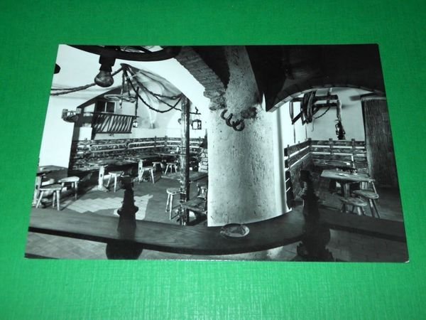 Cartolina Lago di Dobbiaco - Hotel Baur ( interno ) …