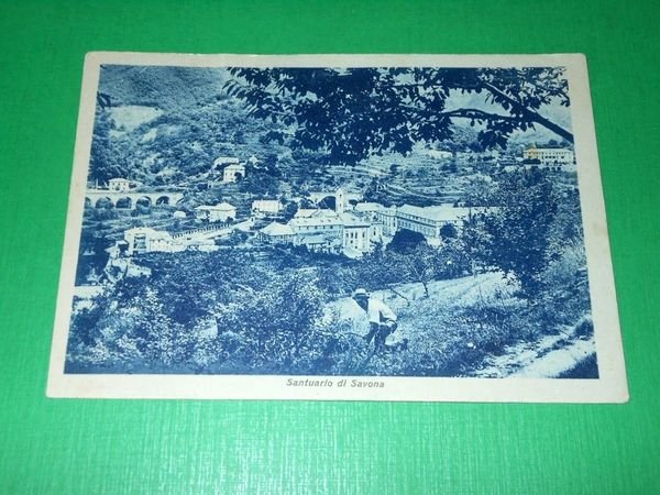Cartolina Santuario di Savona - Panorama 1945 | Immagine principale