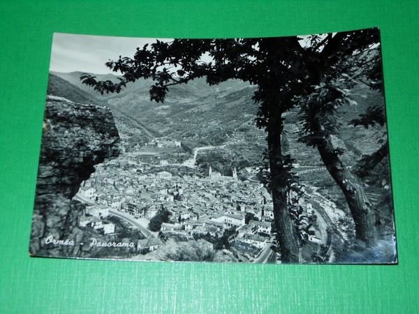 Cartolina Ormea - Veduta generale 1956