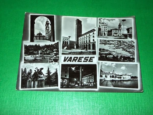 Cartolina Varese - Vedute diverse 1958