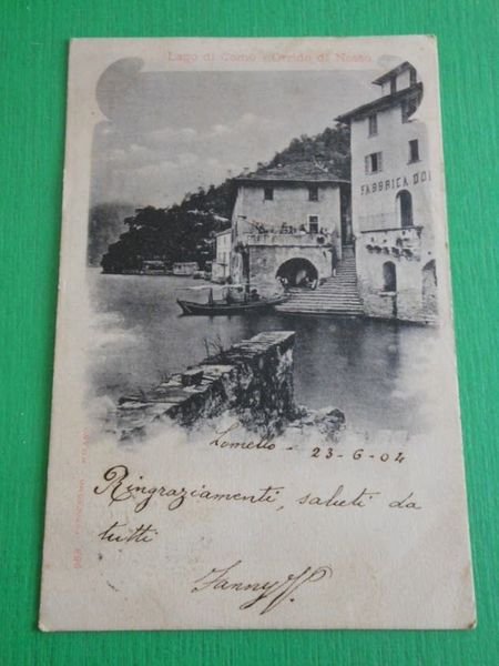 Cartolina Lago di Como - Orrido di Nesso - Particolare …