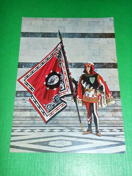 Cartolina Le Storiche Contrade di Siena - Paggio Maggiore della …