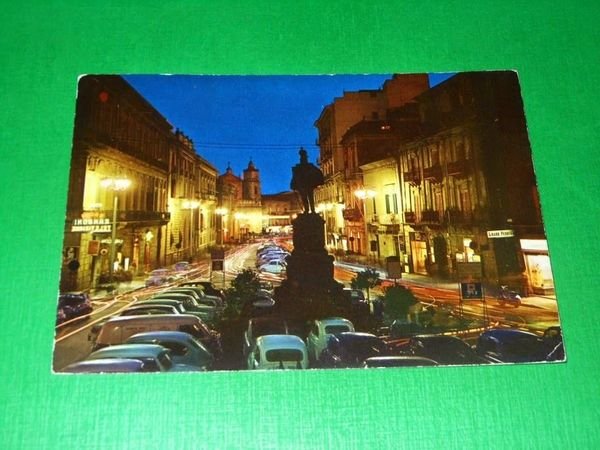 Cartolina Caltanissetta - Corso Umberto 1972