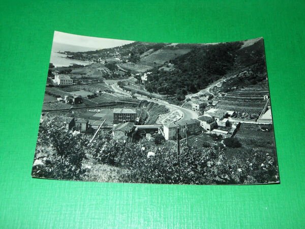 Cartolina Latte ( Ventimiglia ) - Via Aurelia verso la …