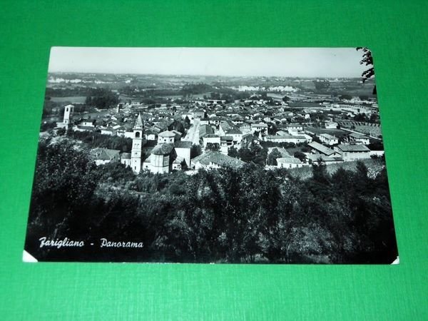 Cartolina Farigliano ( Cuneo ) - Panorama 1962