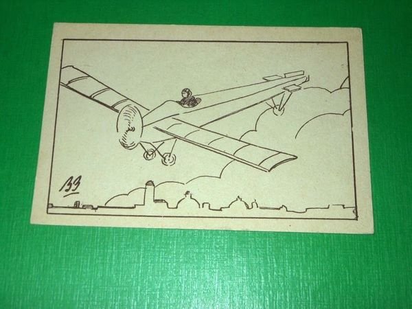 Cartolina Aviazione Volo - Illustratore BB - Edizione Cartoccino Monza …