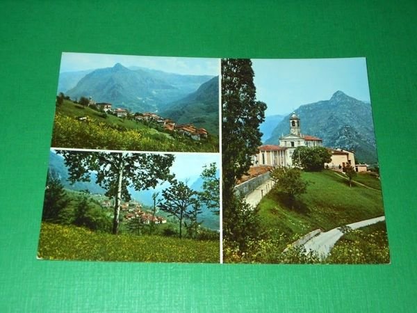 Cartolina Cimmo - Alta Valletrompia - Vedute diverse 1972