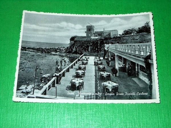 Cartolina Trani - Ristorante a mare - Scoglio Frisio Fratelli …