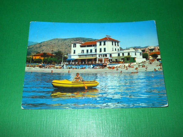 Cartolina Borgio Verezzi - Hotel Lido 1967