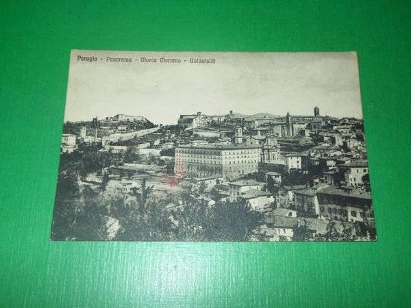 Cartolina Perugia - Panorama - Monte Morcino - Università 1930 …