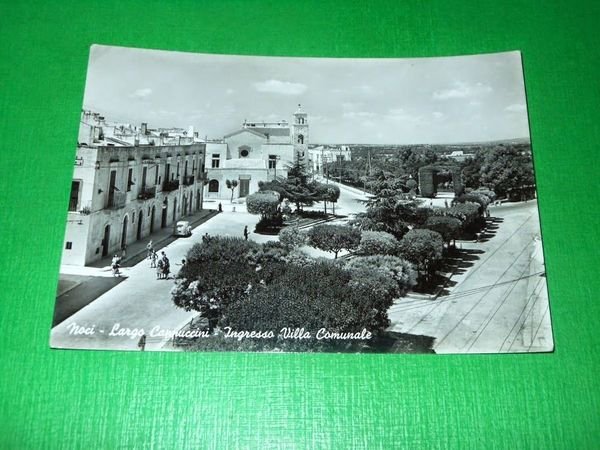 Cartolina Noci ( Bari ) - Largo Cappuccini - Ingresso …