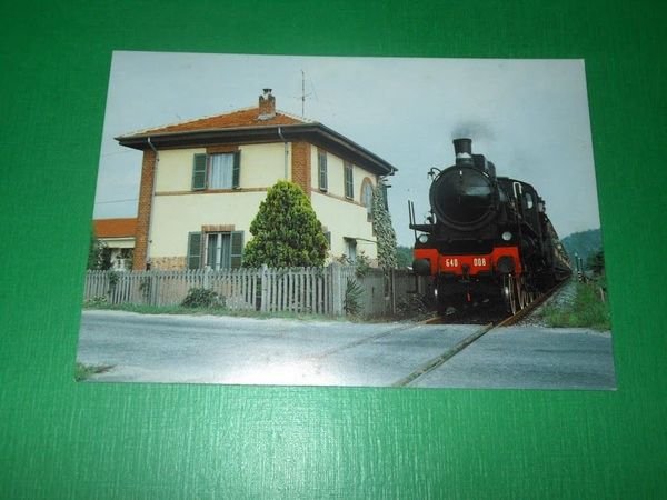 Cartolina Serie Ferrovie dello Stato - Treno in prossimità di …