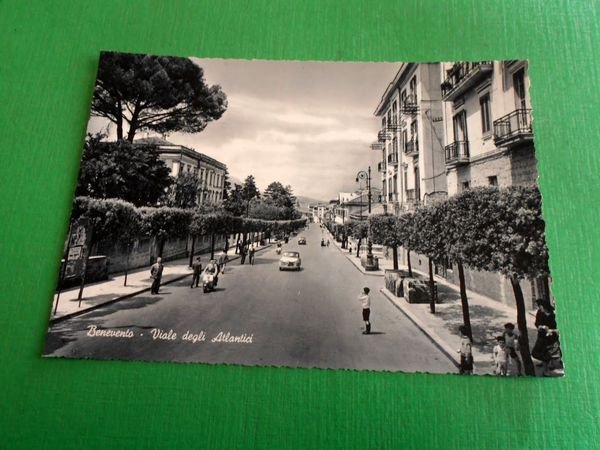 Cartolina Benevento - Viale degli Atlantici 1960 ca