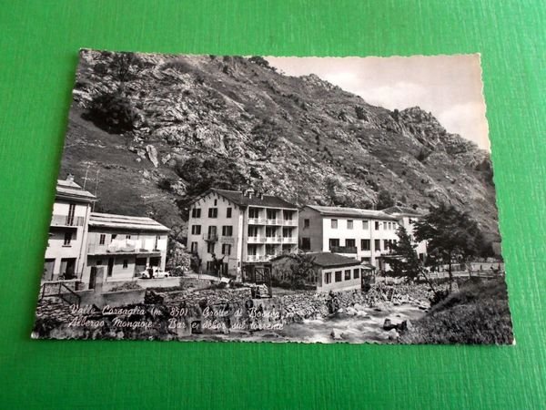 Cartolina Valle Corsaglia - Grotta di Bossea - Albergo Mongioie …