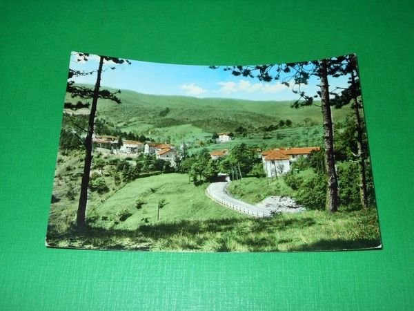 Cartolina Giovo Ligure - Panorama da levante 1963