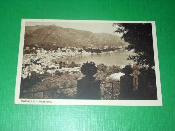 Cartolina Rapallo - Panorama 1949