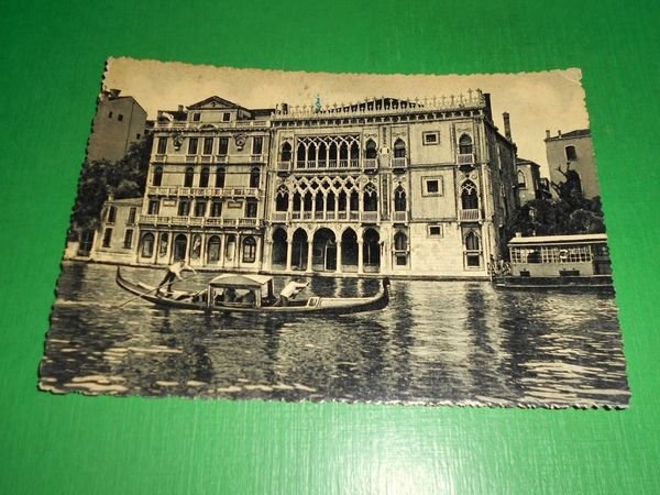Cartolina Venezia - Cà d' Oro 1958
