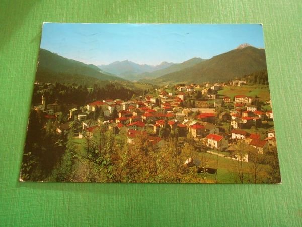 Cartolina Laggio di Cadore - Panorama 1990