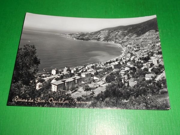 Cartolina Ospedaletti - Panorama 1960