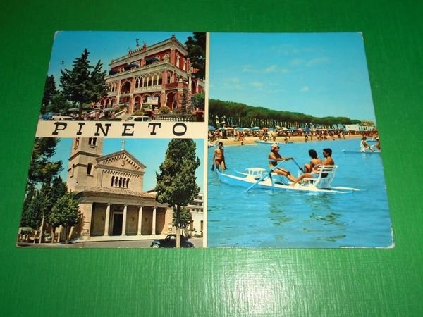 Cartolina Pineto - Vedute diverse 1971 | Immagine principale