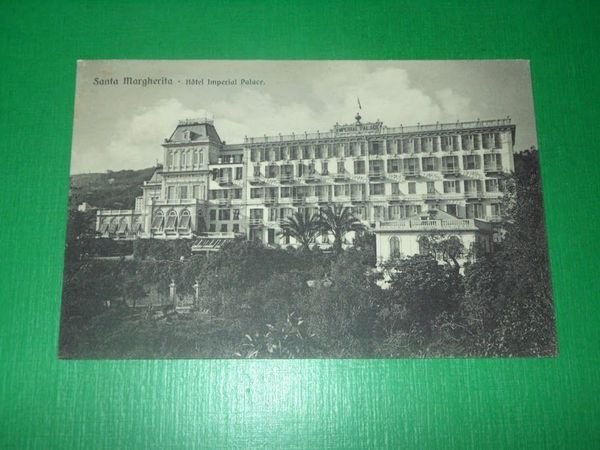 Cartolina S. Margherita Ligure - Hotel Imperial Palace 1922