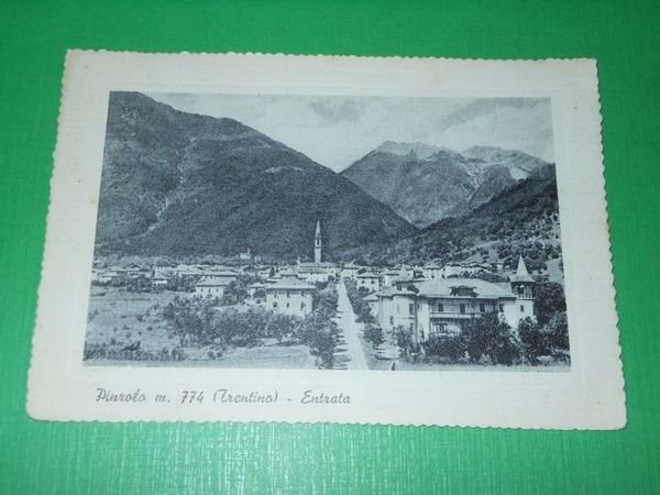 Cartolina Pinzolo ( Trento ) - Entrata 1957