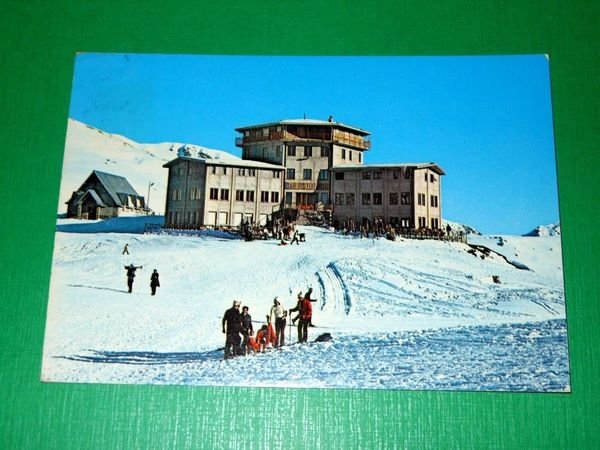 Cartolina Artaveggio - Albergo Ristorante Sciatori 1973