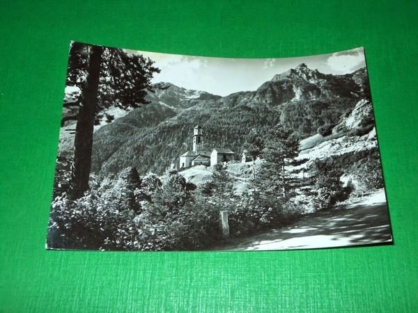 Cartolina Trasquera - Chiesa San Gervasio e Protasio 1969