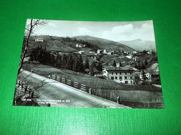 Cartolina Pellio Inferiore - Valle d' Intelvi - Panorama 1962