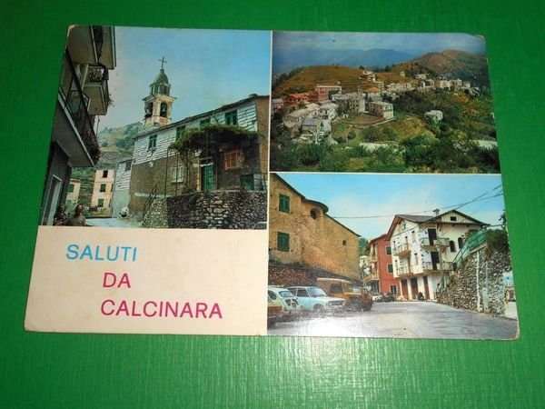 Cartolina Saluti da Calcinara di Uscio - Vedute diverse 1975 … | Immagine principale