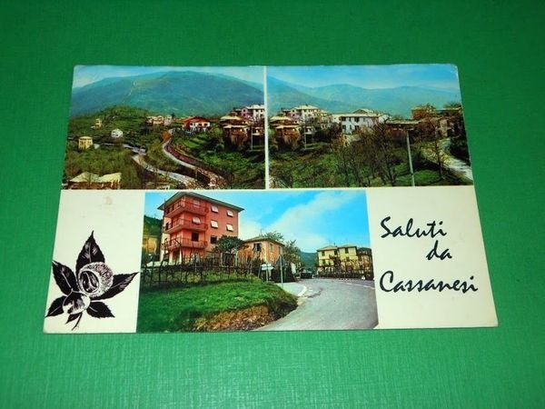 Cartolina Saluti da Cassanesi ( Genova ) - Vedute diverse …