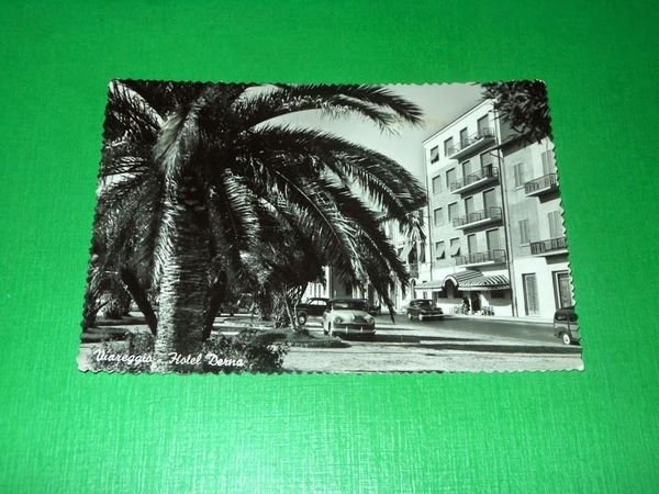 Cartolina Viareggio - Hotel Derna 1955