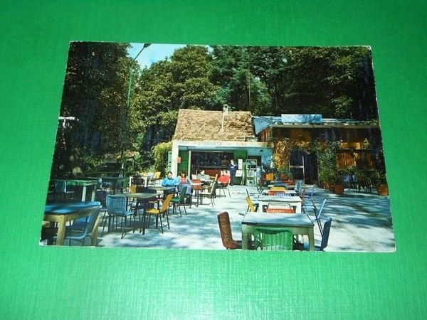 Cartolina Monticchio Laghi - Bar Ristorante Casetta Alpina 1980 ca