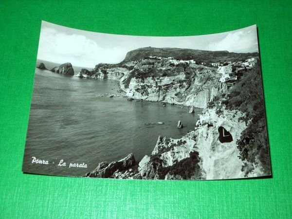 Cartolina Ponza - La parata 1960 ca