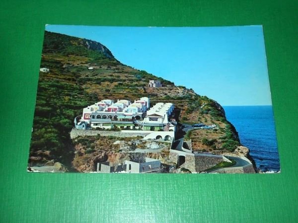 Cartolina Ponza - Hotel Chiaia di Luna 1971