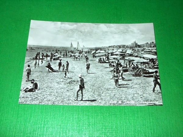 Cartolina Lido di Jesolo - Lungomare 1959