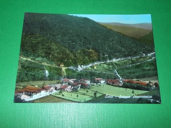 Cartolina Lisio ( Cuneo ) - Scorcio panoramico 1961