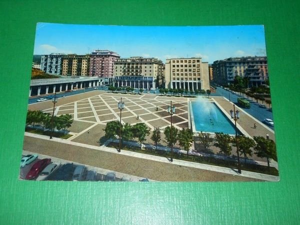 Cartolina La Spezia - Piazza Europa 1978