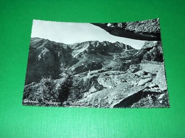 Cartolina Garessio - Villaggio di Valdinferno 1957