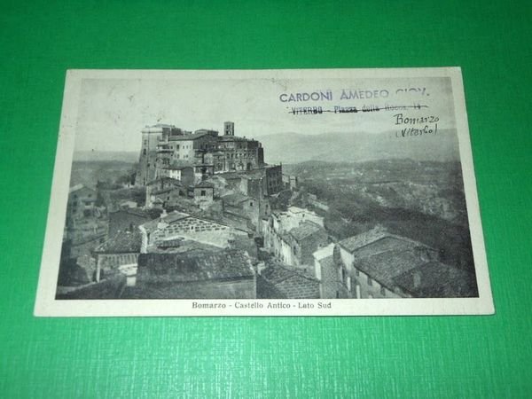 Cartolina Bomarzo ( Viterbo ) - Castello Antico - Lato …