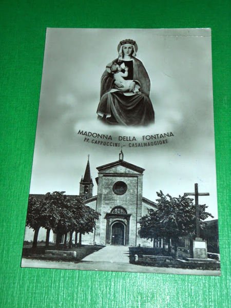 Cartolina Casalmaggiore - Santuario B. V. della Fontana 1965