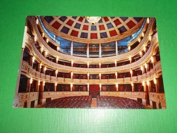 Cartolina San Severo - Interno Teatro Comunale 1975