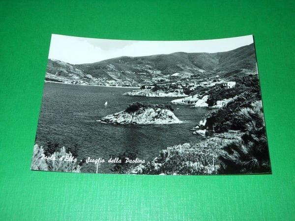 Cartolina Isola d'Elba - Scoglio della Paolina 1955 ca