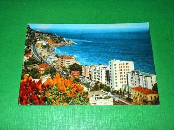 Cartolina Alassio - Panorama 1969