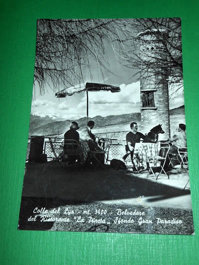 Cartolina Colle del Lys ( Torino ) - Belvedere Ristorante …