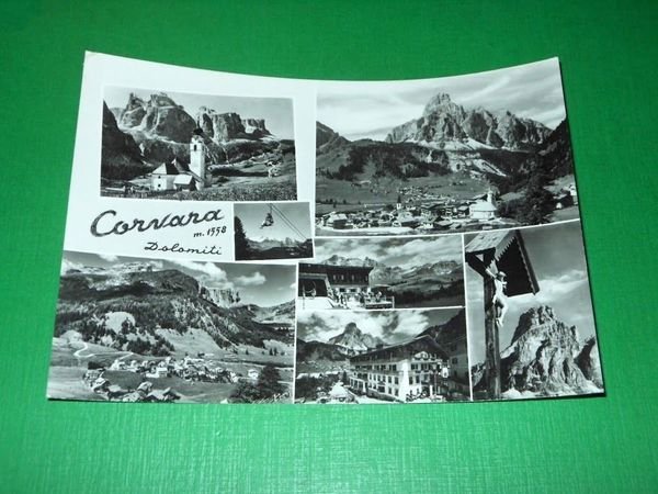 Cartolina Corvara - Dolomiti 1962
