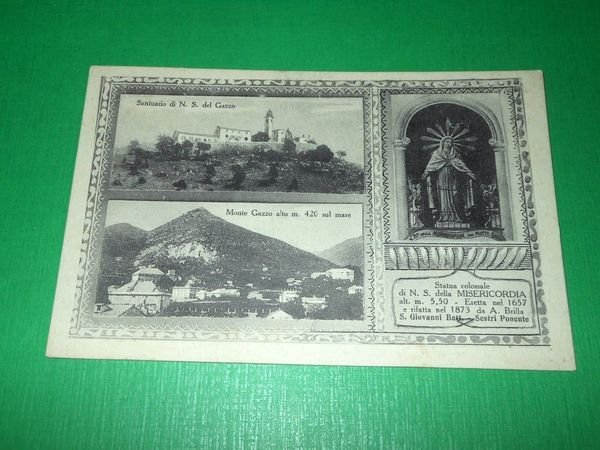 Cartolina Sestri Ponente - Monte Gazzo - Santuario di N. … | Immagine principale