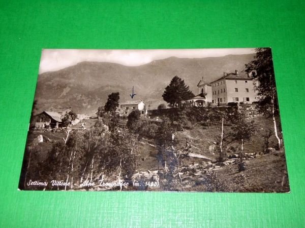 Cartolina Settimo Vittone - Alpe Trovinasse 1943