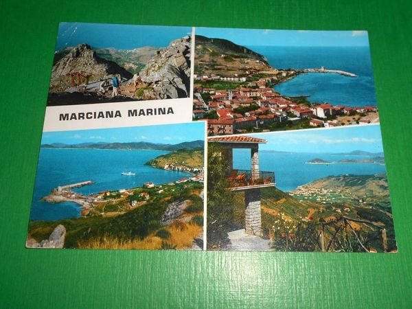 Cartolina Marciana Marina - Vedute diverse 1971