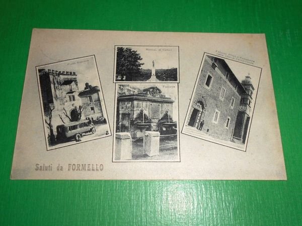 Cartolina Saluti da Formello ( Roma ) - Panorama 1930 …